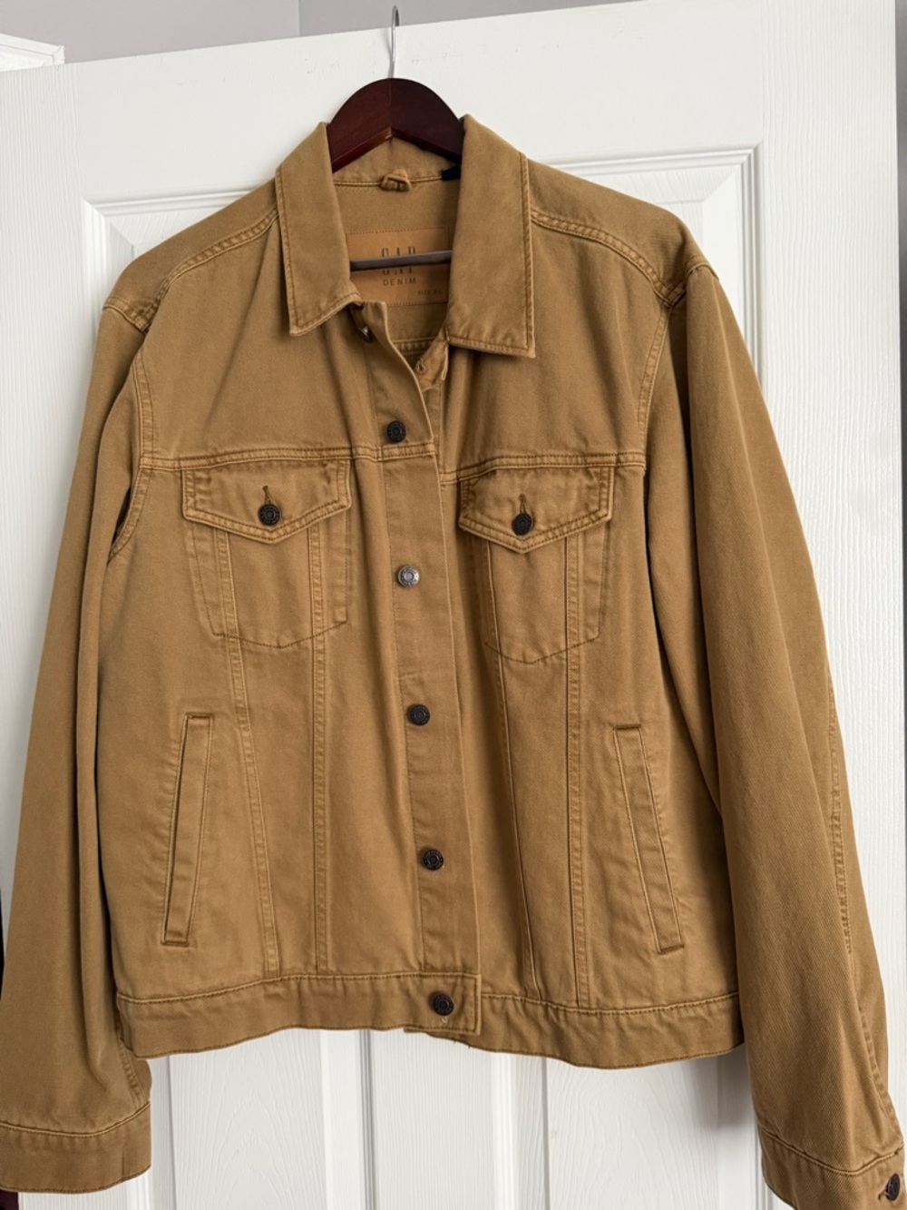 GAP Denim Tan Trucker Jacket